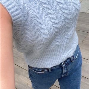Zara sweater vest